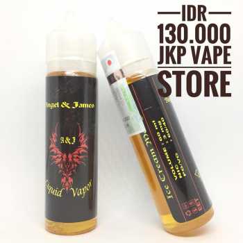 ANGEL & JAMES ICE CREAM MANGO 60ML - PREMIUM LIQUID VAPE BY A& J