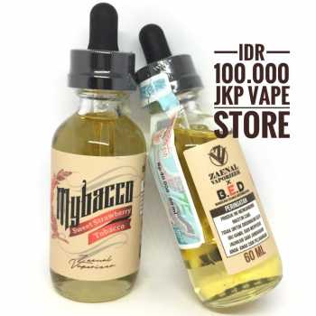 MY BACCO STRAWBERRY 60ML - PREMIUM LIQUID VAPE BY ZAENAL SLY
