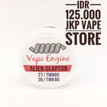 ALIEN FUSED CLAPTON WIRE BY VAPE ENGINE - AUTHENTIC - KAWAT VAPO 27 36