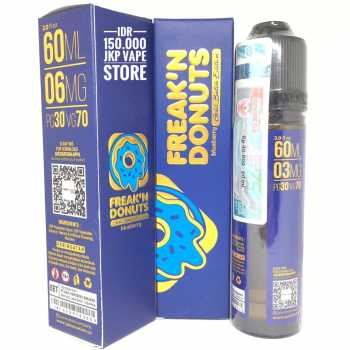 FREAK 'N DONUTS BLUEBERRY 60ML - PREMIUM LIQUID VAPE BY JUICENATION