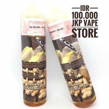 BAPER AHH... 60ML - BANANA PEANUT BUTTER BY EJMI E LIQUID - BAPER AH