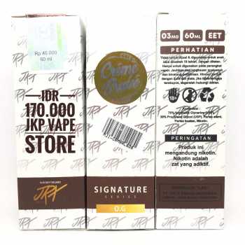 CREME BRULEE SIGNATURE 60ML - PREMIUM LIQUID VAPE BY JRX BREW