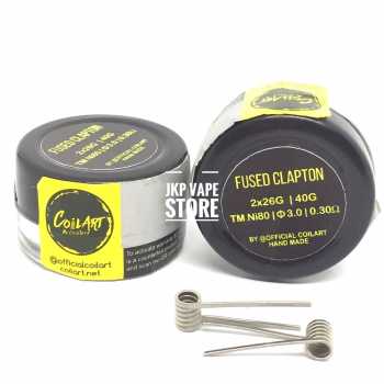 COIL ART FUSED CLAPTON 40 - TM NI80 26x2/40 - COIL AUTHENTIC FOR VAPE