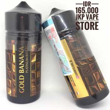 LUXURY CLOUD GOLD BANANA 100ML - PREMIUM LIQUID VAPE BY LC