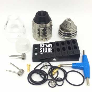 CAPSTONE RDA SILVER 24MM - RDA VAPE AUTHENTIC BY VANDY VAPE