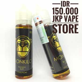 MONKILO BANANA SPLIT 60ML - PREMIUM LIQUID VAPE BY MONKILO