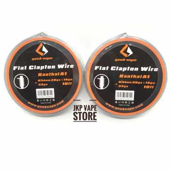 GEEK VAPE FLAT CLAPTON - KA A1 26x18/32 - WIRE AUTHEN 10 FEET FOR VAPE