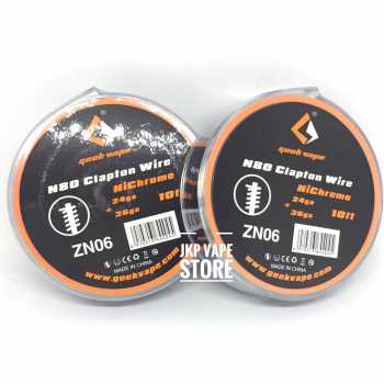 Geek Vape ZN06 - N80 Clapton Wire Nichrome 24-36 10ft