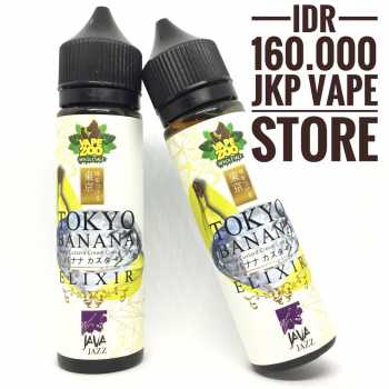 TOKYO BANANA ELIXIR 60ML - PREMIUM LIQUID VAPE BY VAPEZOO