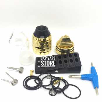 RDA CAPSTONE 24MM GOLD - RDA VAPE AUTHENTIC BY VANDY VAPE