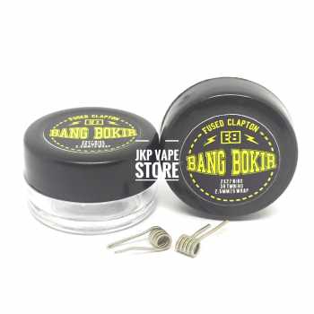BANG BOKIR FUSED CLAPTON - TM NI80 27x2/38 - COIL AUTHENTIC FOR VAPE