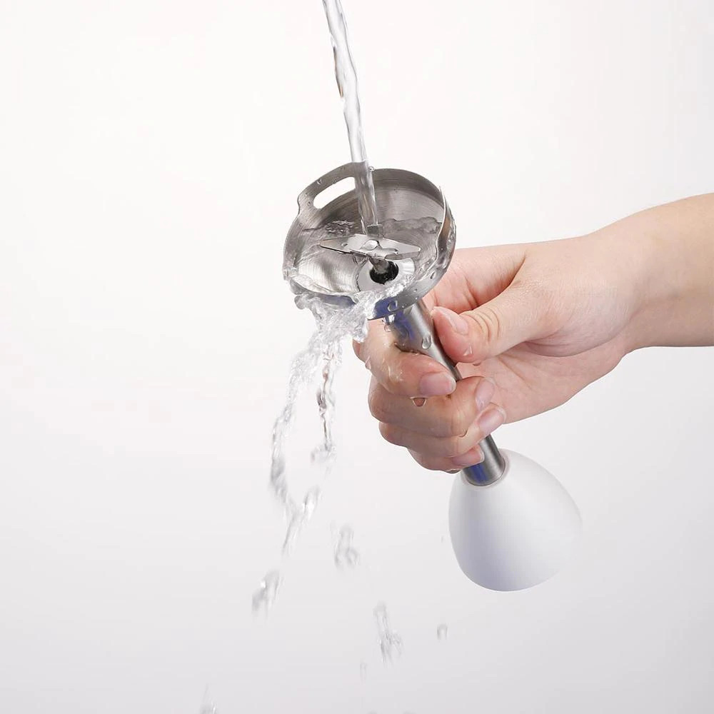 QCOOKER Hand Blender Portable Whisk Electric Juicer 2 Speed - CD-HB01