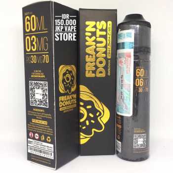 FREAK 'N DONUTS DARKCHOCO 60ML - PREMIUM LIQUID VAPE BY JUICENATION