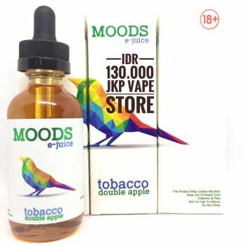 MOODS TOBACCO DOUBLE APPLE 60ML - PREMIUM LIQUID VAPE BY JUICE HEAVEN