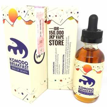 KOMODO BREAKFAST KISS OF DEATH 60ML - PREMIUM LIQUID VAPE BY NWOS MILF