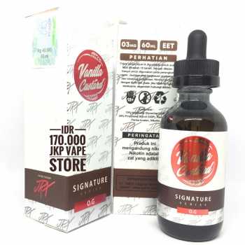 VANILLA CUSTARD 60ML - PREMIUM LIQUID VAPE BY JRX BREW