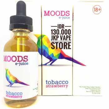 MOODS TOBACCO STRAWBERRY 60ML - PREMIUM LIQUID VAPE BY JUICE HEAVEN