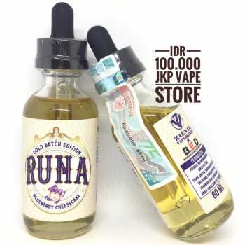 RUNA BLUEBERRY CHEESECAKE 60ML - PREMIUM LIQUID VAPE BY ZAENAL SLY