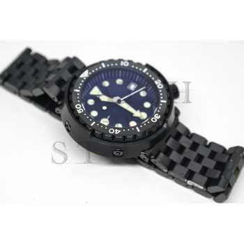 Super Solid Engineer stainless steel bracelet diver HX BLACK Hex