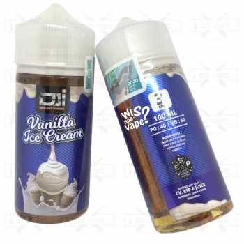 DJI Vanilla Ice Cream 100ml - Liquid Vape Freebase