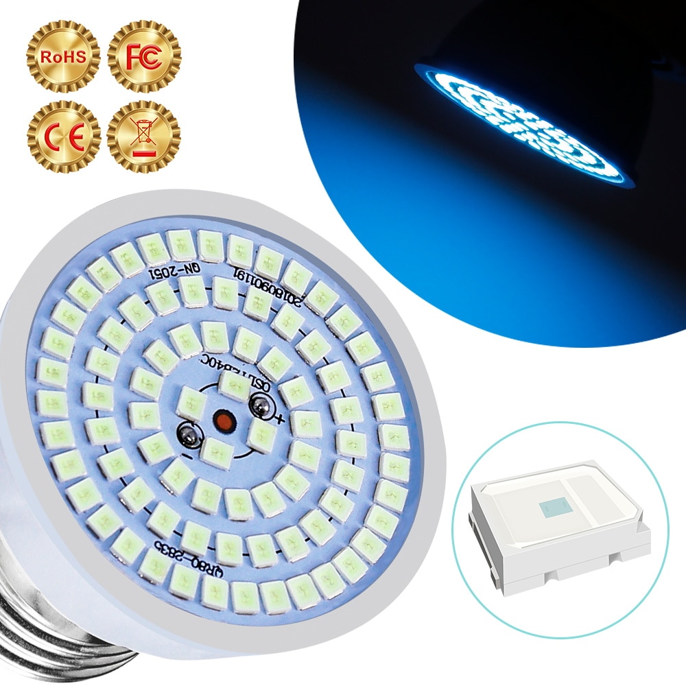 CanLing Lampu Bohlam LED UV Anti Bakteri Spotlight 2835 SMD 220V E27 - D3-F3-01