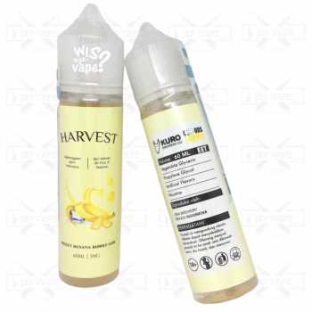 Harvest Freezy Banana Bubblegum 60ml - Liquid Vape Freebase