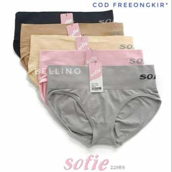 CD Semi Korset Wanita Sofie 22583 Celana Dalam Cewek Rajut Muat Jumbo