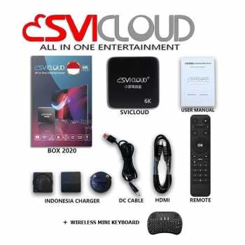 SVICLOUD 3S - Android Box - 2GB - 16B - FREE WIRELESS MINI KEYBOARD