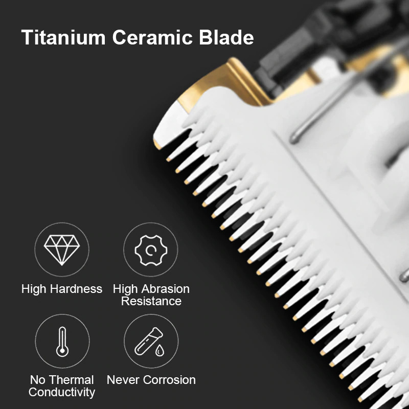 ENCHEN Alat Cukur Elektrik Hair Clipper Trimmer Ceramic Rechargerable - Sharp-R