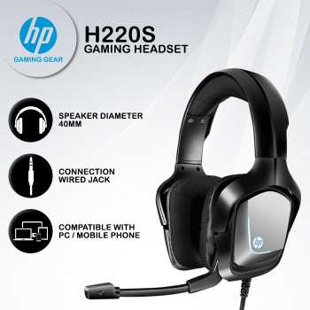 Headset Gaming HP H220S - Mobile / PC Headset With Single Jack