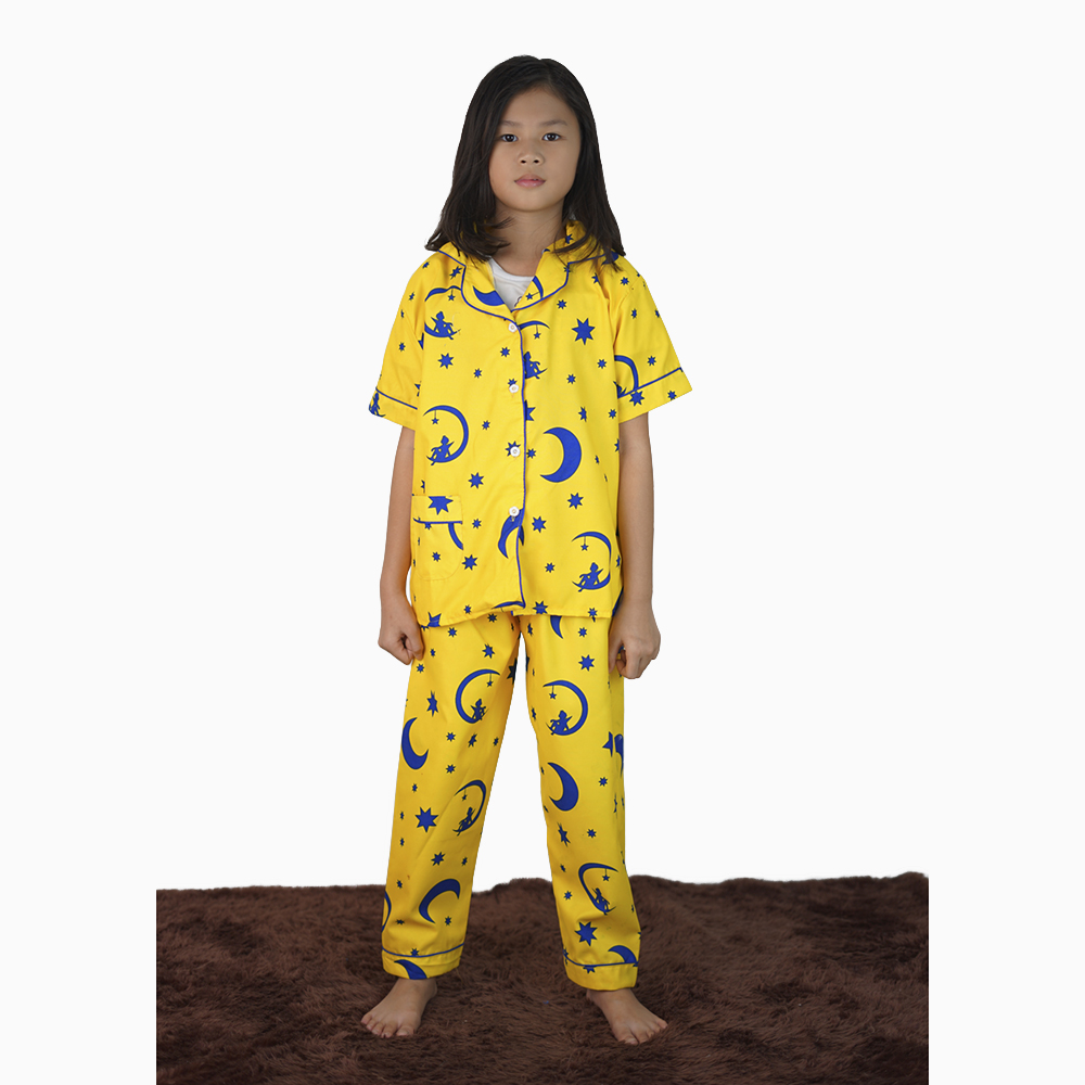 Stelan Piyama anak lengan pendek celana panjang - Jfashion Sinobi Girl