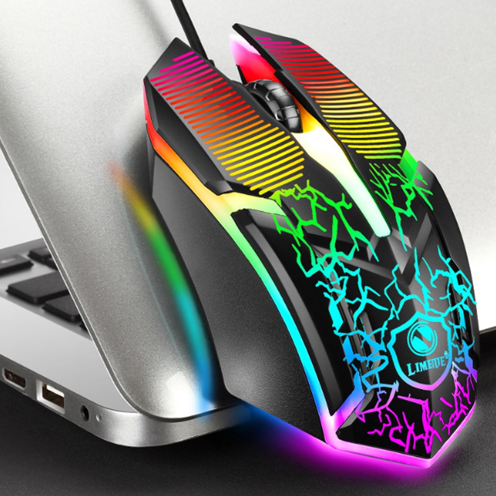 LIMEIDE Combo Keyboard Gaming RGB with Mouse and Holder Smartphone - T21