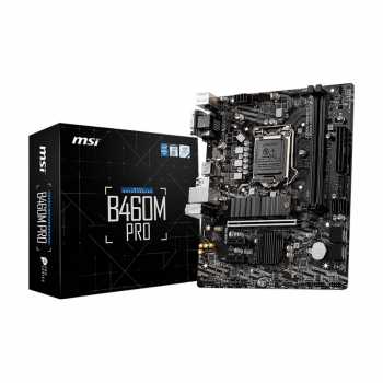MSI B460M PRO Intel B460 LGA1200 DDR4 Micro ATX Motherboard