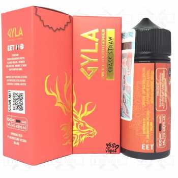 GYLA Crack Straw 100ml - Sweet Tooth Series Liquid Vape Freebase - 3mg