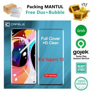 CAFELE Xiaomi Mi 10 / Mi 10 PRO - Premium Full Cover Tempered Glass