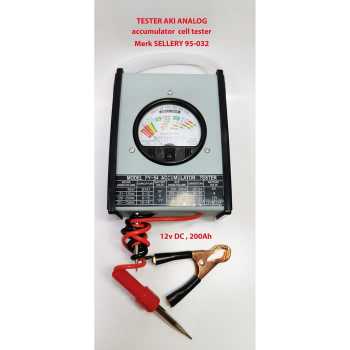 Battery Tester Analog / Jarum SELLERY 95-032 | Alat Tes Aki / Accu