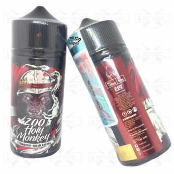 Zoo Holy Monkey 100ml - Strawberry Cream Banana Liquid Vape - 3mg