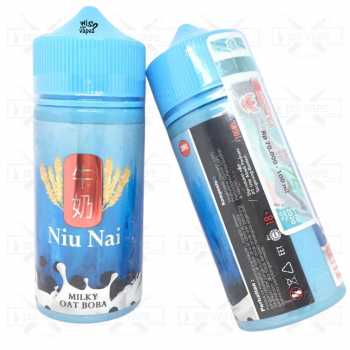 NIU NAI Milky Oat Boba 100ml - Liquid Vape Freebase - 3mg
