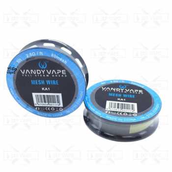 VANDY VAPE MESH WIRE KA1 80 MESH - WIRE AUTHENTIC 5 FT FOR VAPE