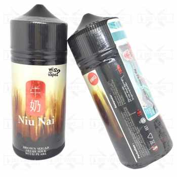 NIU NAI Brown Sugar Fresh Milk Pearl 100ml - Liquid Vape Freebase - 3m