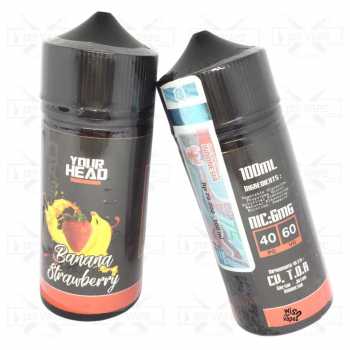 Your Head Banana Strawberry 100ml - Liquid Vape Freebase - 3mg