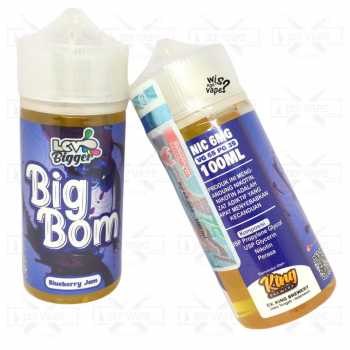 LCV Big Boom Blueberry Jam 100ml - Liquid Vape Freebase
