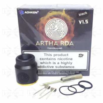 ARTHA RDA 24MM - ATOMIZER RDA VAPE AUTHENTIC BY ADVKEN