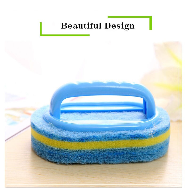 Strongwell Sikat Pembersih Kamar Mandi WC Dapur Sponge Brush - 8211
