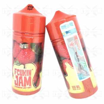 BCD Fcukin Jam Strawberry 100ml - Liquid Vape Freebase