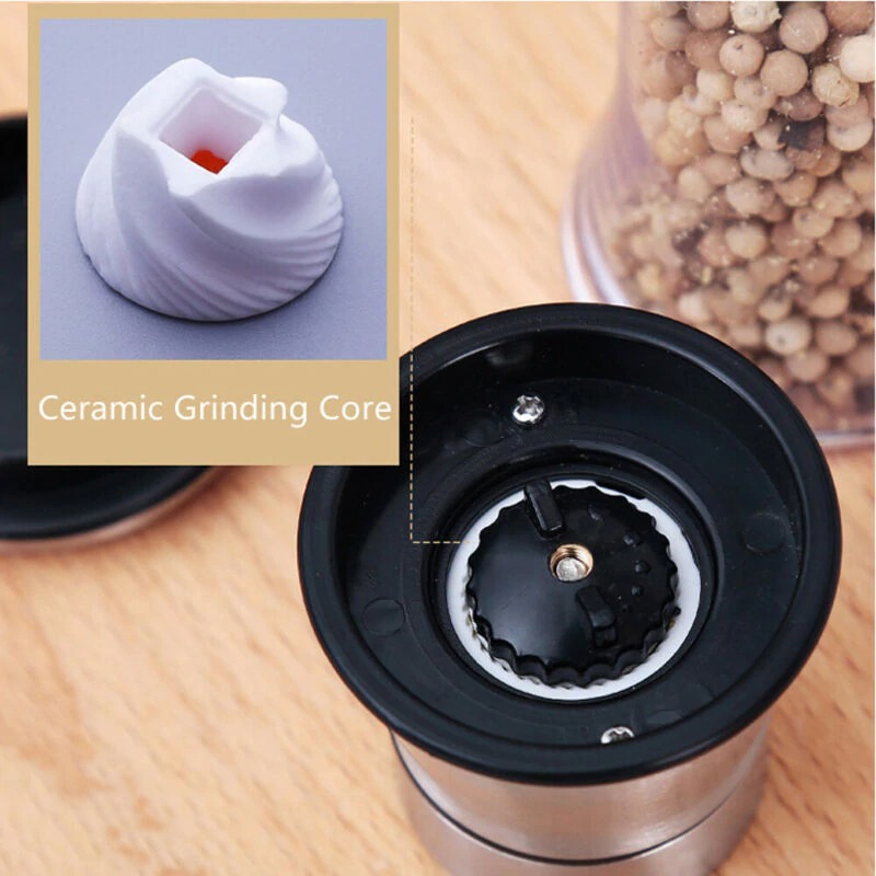 Leten Alat Penggiling Biji Lada Spices Pepper Mill Grinder - 9179