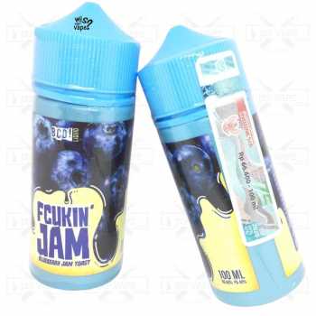 BCD Fcukin Jam Blueberry 100ml - Liquid Vape Freebase