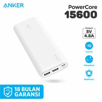 Anker PowerCore 15600 White - [A1252H21]