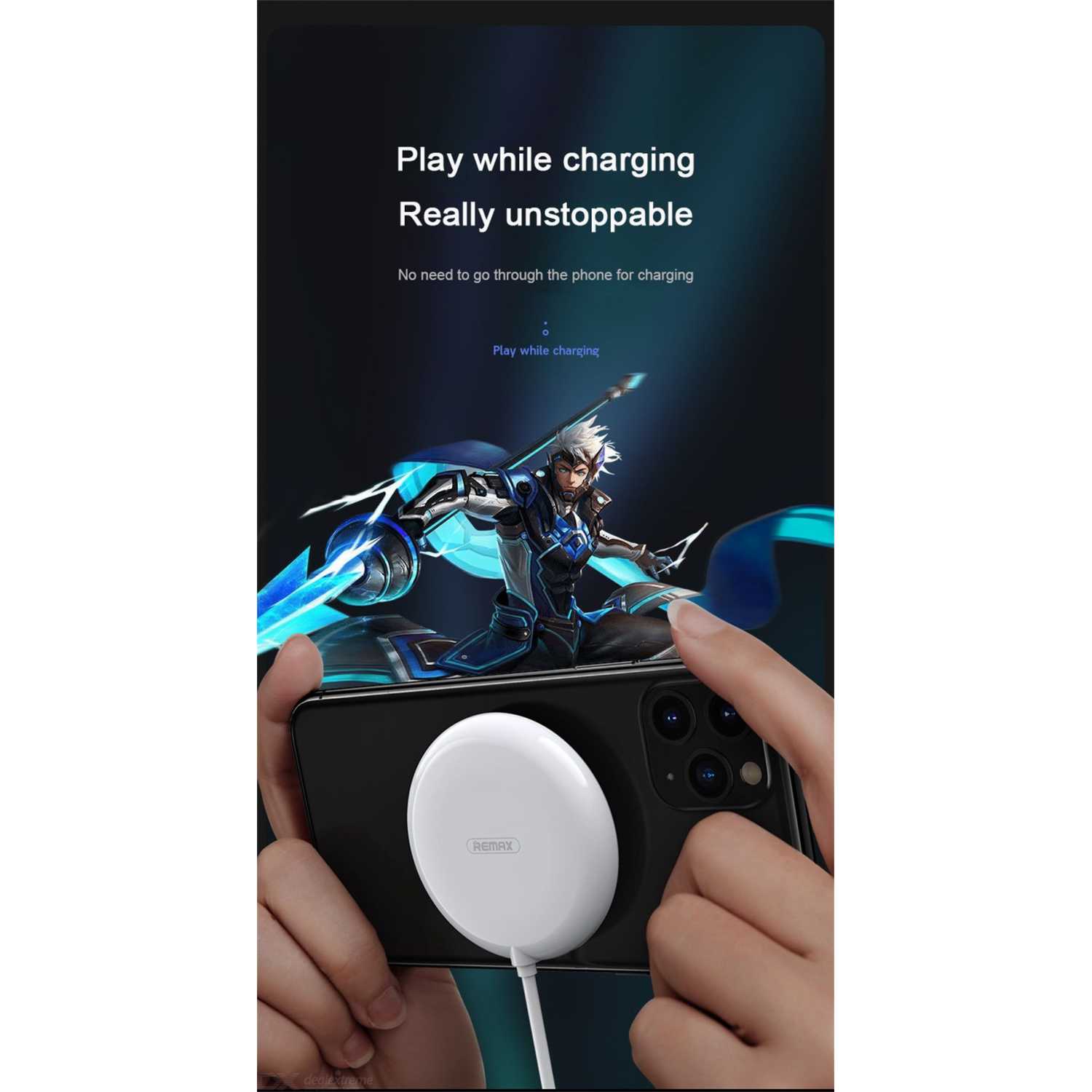 Jual REMAX RP-W15 10W Wireless Suction Cup Charger Fast Charging