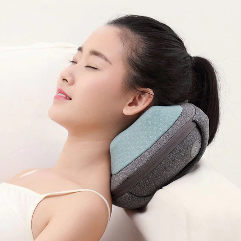 LF Lefan Health Bantal Pijat Leher 3D Neck Massage Kneading Heating - LF-YK006